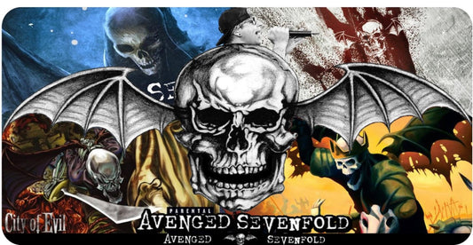 Avenged Sevenfold Collage Photo License Plate