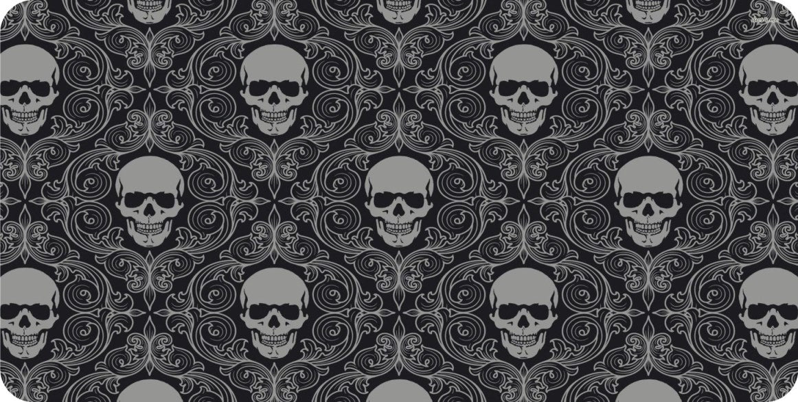 Skull Wallpaper Photo License Plate