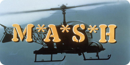 M*A*S*H Photo License Plate