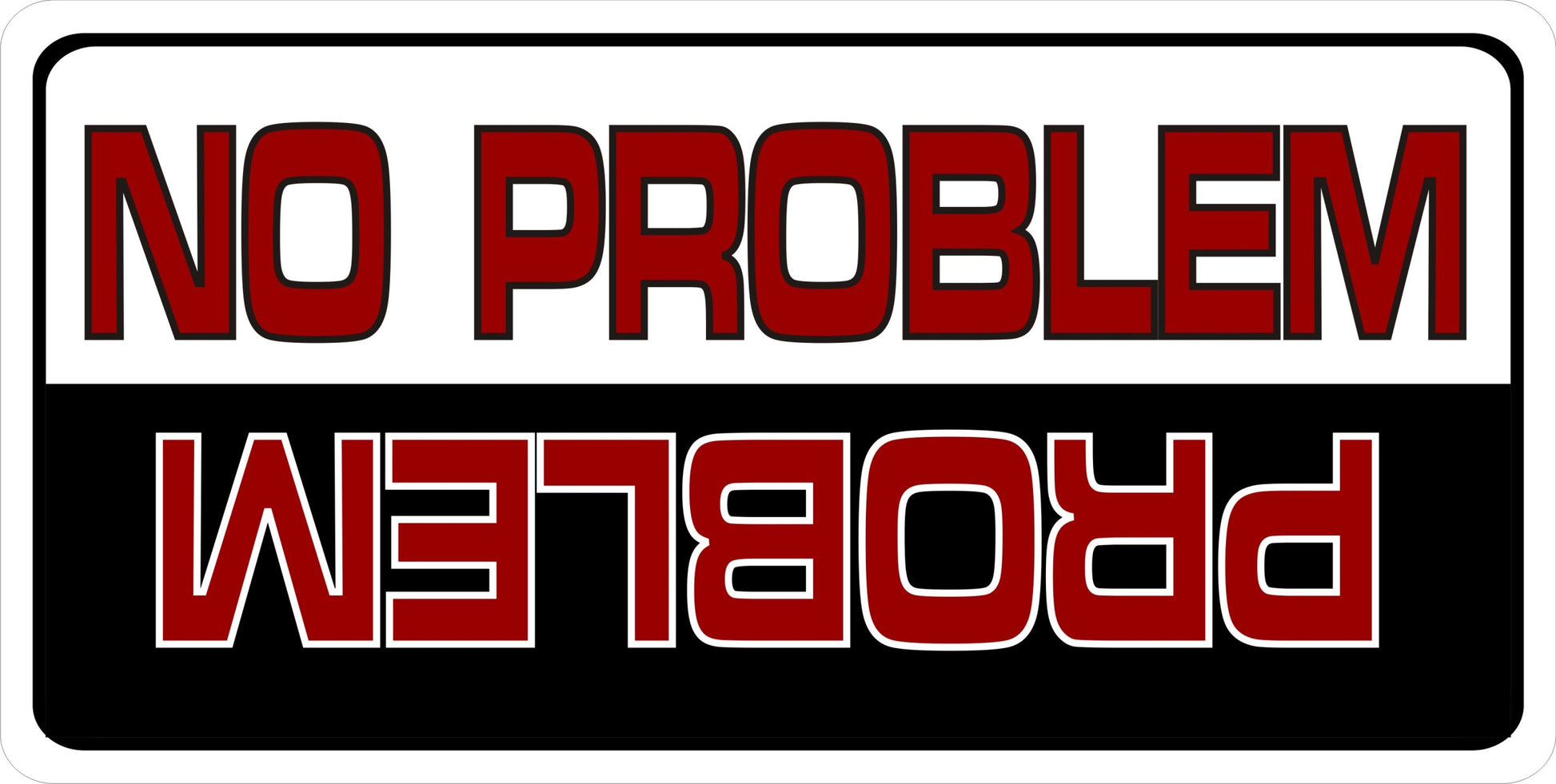 No Problem Problem Photo License Plate