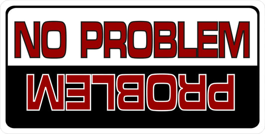 No Problem Problem Photo License Plate