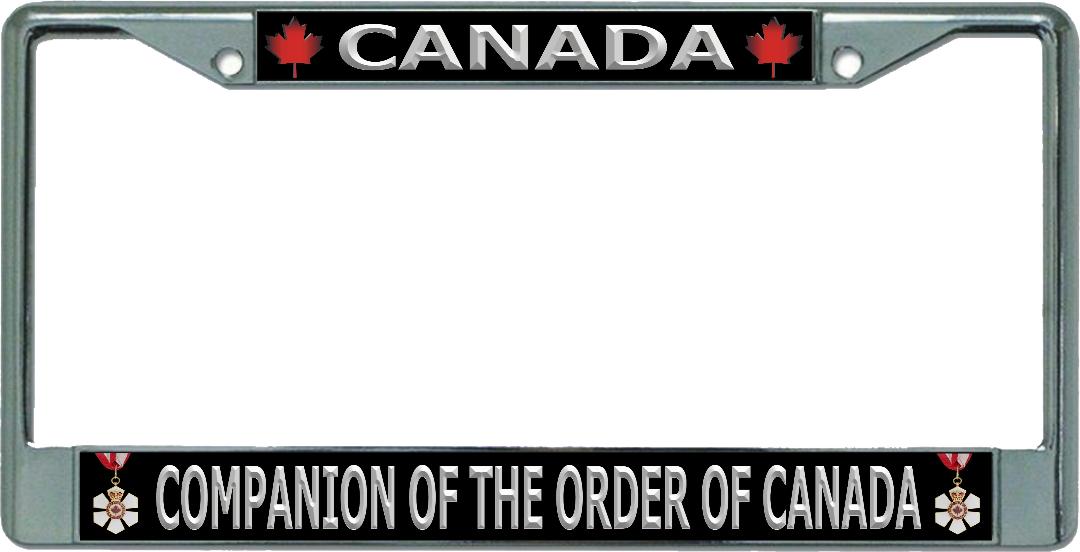 Canada Companion Of The Order Of Canada Chrome Frame