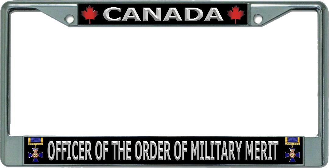 Canada Officer Of The Order Of Military Merit Chrome Frame