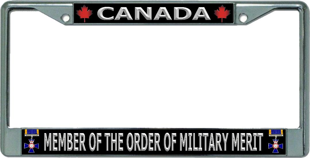 Canada Member Of The Order Of Military Merit Chrome Frame