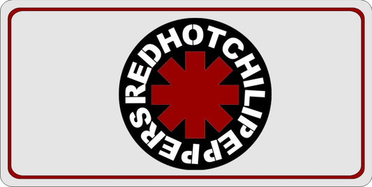 Red Hot Chili Peppers Photo License Plate