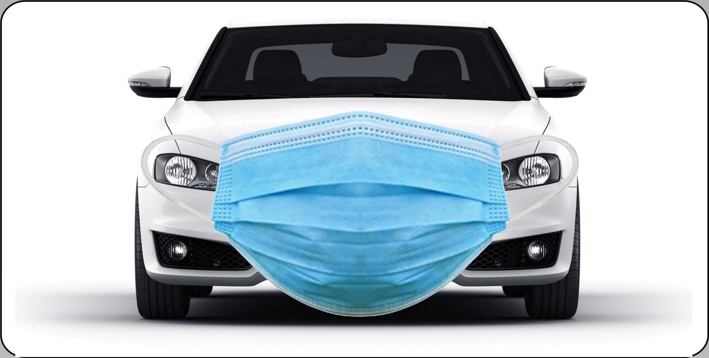 Car Mask Photo License Plate