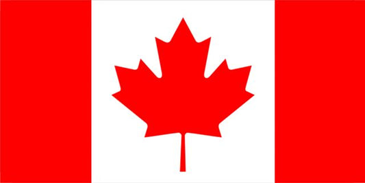 Canada Flag Photo License Plate