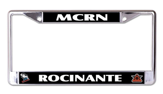 The Expanse MCRN Rocinante Chrome License Plate Frame