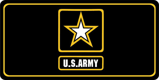 U.S. Army New Logo Photo License Plate