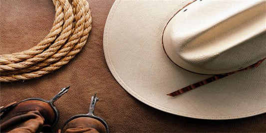 Hat, Rope and Spurs Photo License Plate