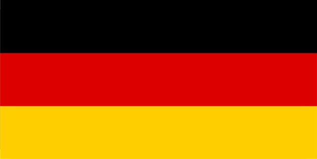 Germany Flag Photo License Plate