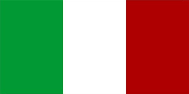 Italy Flag Photo License Plate