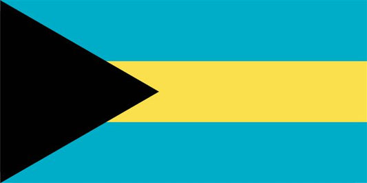 Bahamas Flag Photo License Plate