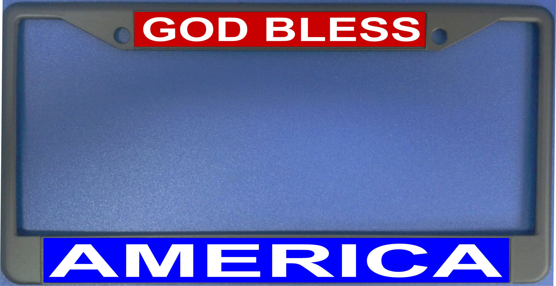 God Bless America License Plate Frame