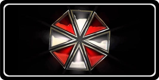 Umbrella Corporation Photo License Plate