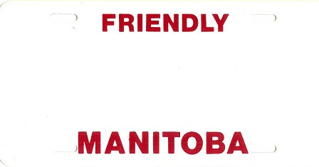 Design it Yourself Manitoba Look Alike Plate #2