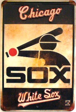 Chicago White Sox Retro Parking Sign