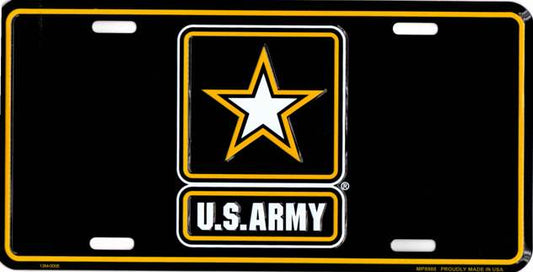 U.S. Army Logo Metal License Plate