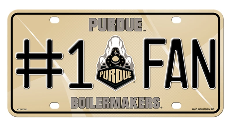 Purdue Boilermakers #1 Fan License Plate