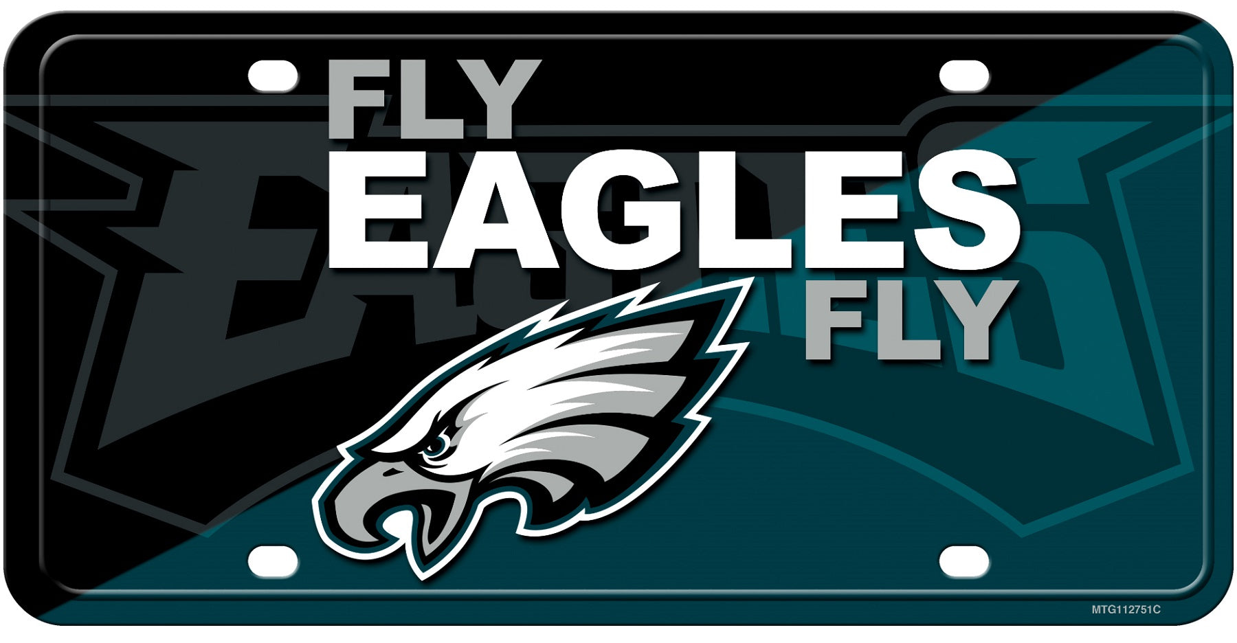 Philadelphia Eagles Fly Eagles Fly Metal License Plate