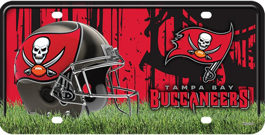 Tampa Bay Buccaneers Metal License Plate