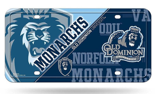 Old Dominion Monarchs Metal License Plate