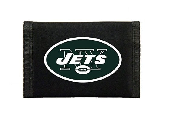 New York Jets Nylon Trifold Wallet