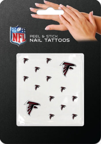 Atlanta Falcons Peel And Stick Nail Tattoos