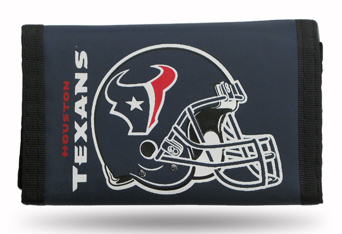 Houston Texans Nylon Trifold Wallet