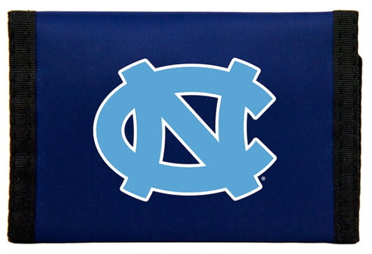 North Carolina Tar Heels Nylon Trifold Wallet