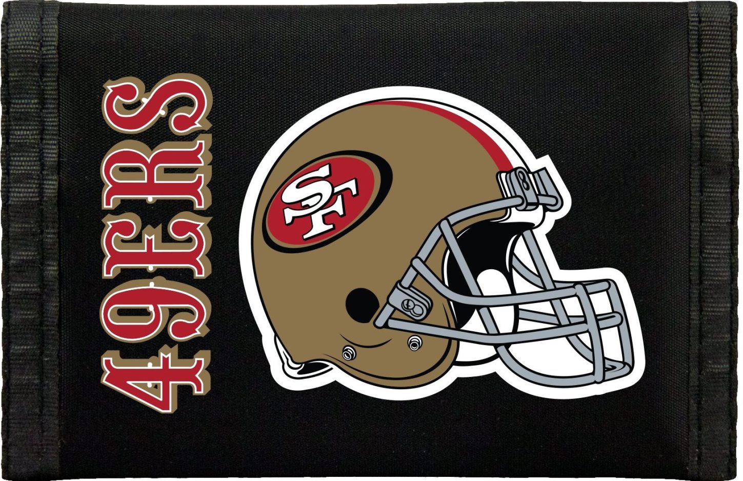 San Francisco 49ers Nylon Trifold Wallet