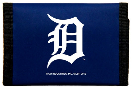 Detroit Tigers Nylon Trifold Wallet