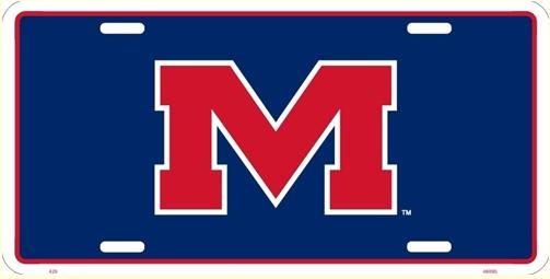 Ole Miss Rebels License Plate