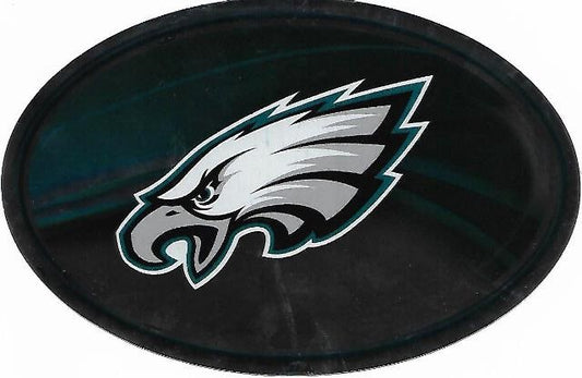 Philadelphia Eagles Chrome Die Cut Oval Decal