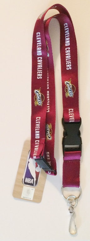 Cleveland Cavaliers Red Lanyard With Safety Latch