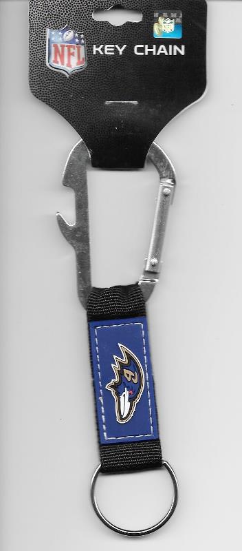 Baltimore Ravens Carabiner Key Chain