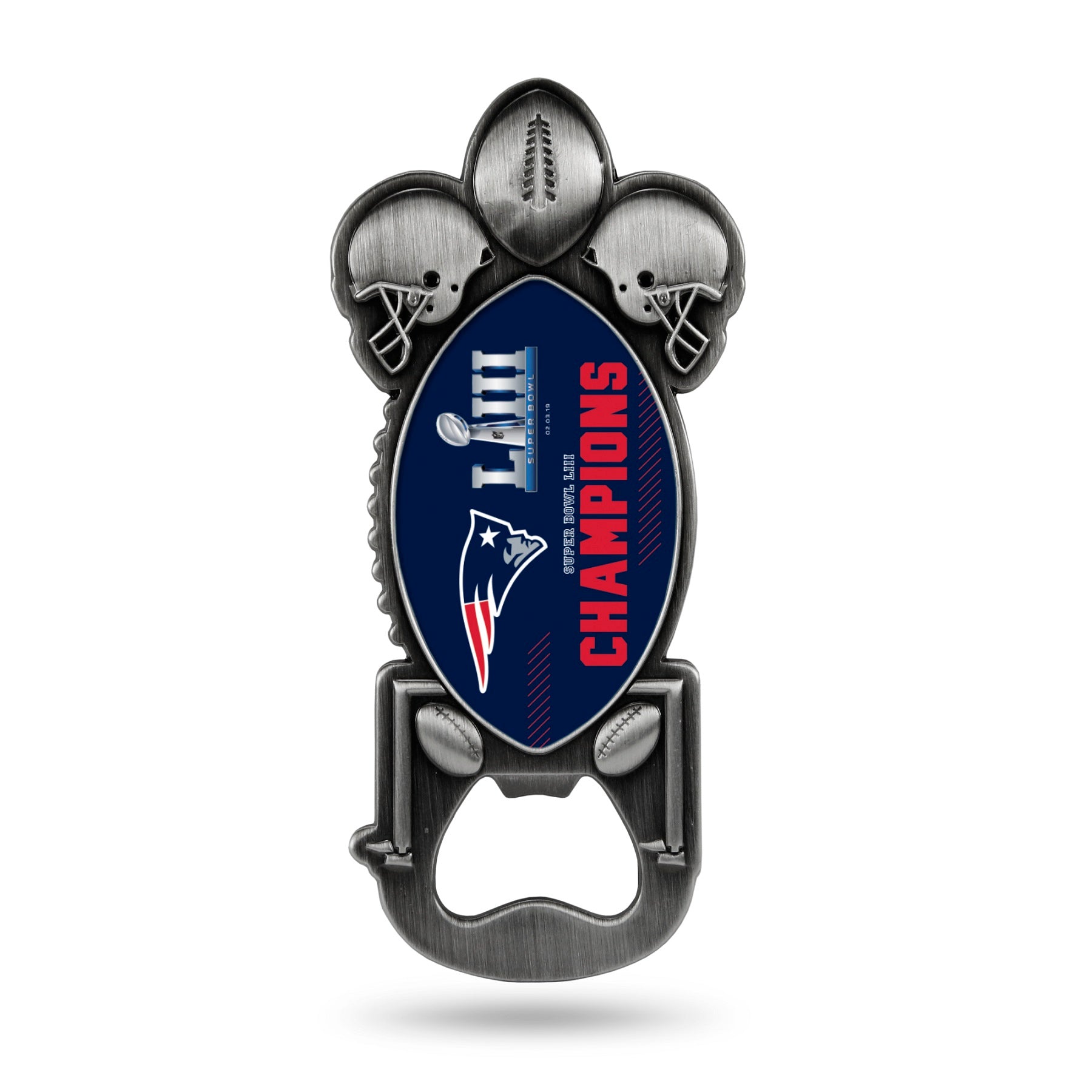 New England Patriots Super Bowl Champs Magnetic Bottle Opener