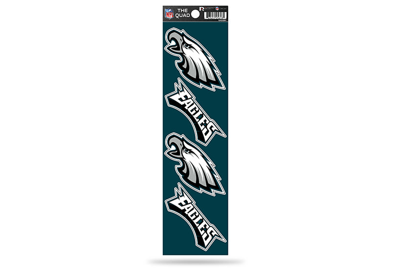 Philadelphia Eagles Quad Decal Set