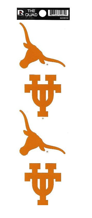 Texas Longhorns Quad Decal Set