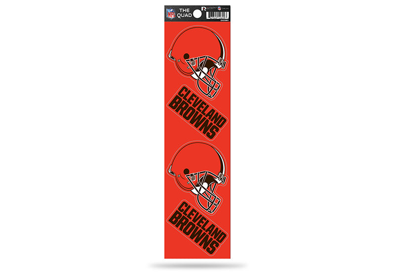 Cleveland Browns Quad Decal Set