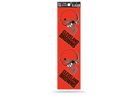 Cleveland Browns Quad Decal Set