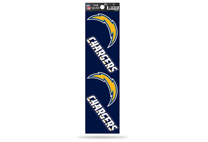 Los Angeles Chargers Quad Decal Set