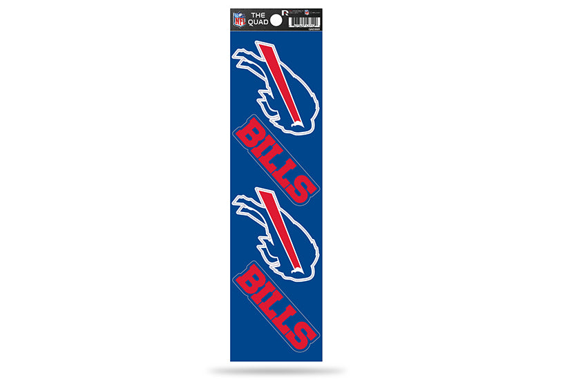 Buffalo Bills Quad Decal Set