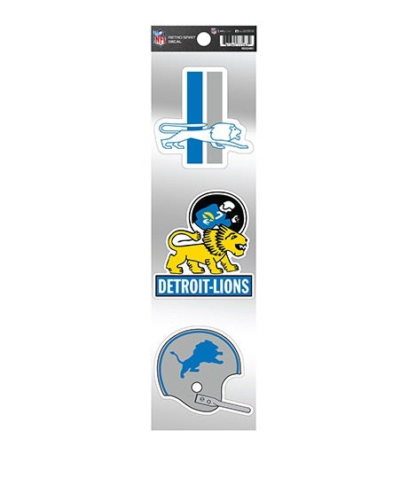 Detroit Lions Retro Spirit Decals