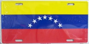 Venezuela Flag License Plate