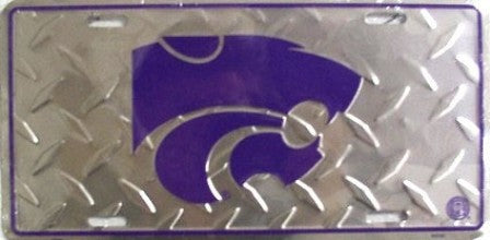 Kansas State Diamond License Plate