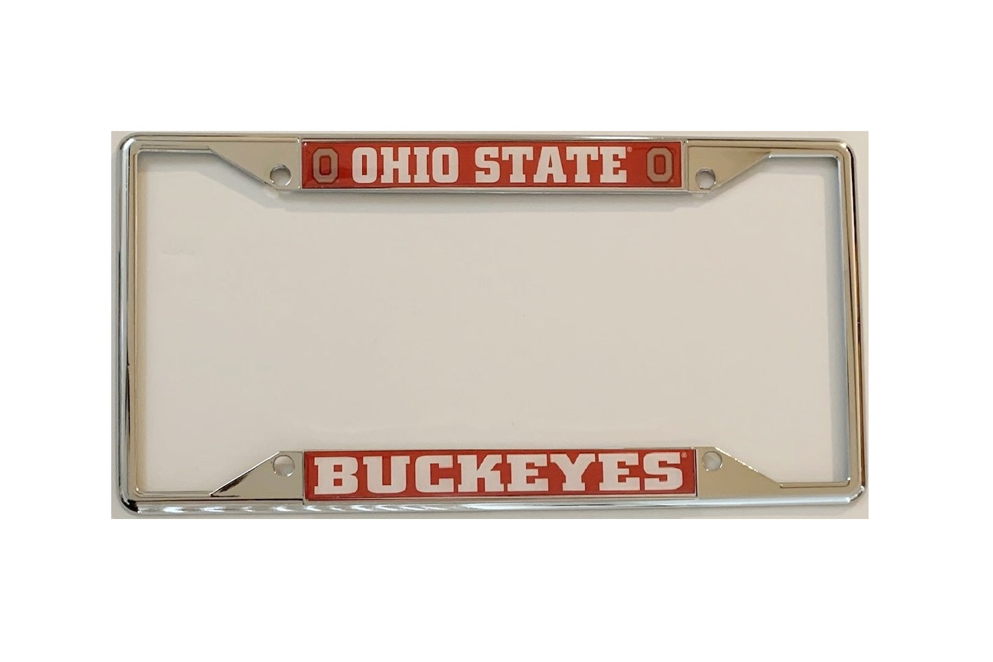 Ohio State Buckeyes Chrome License Plate Frame