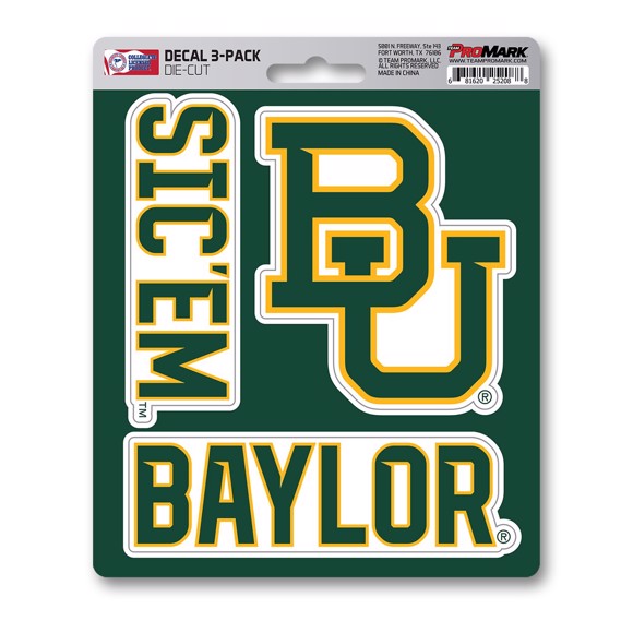 Baylor Bears Team Decal Set