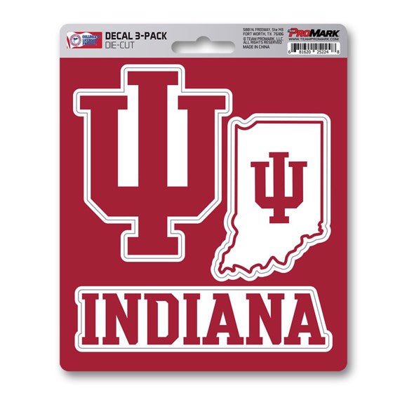 Indiana Hoosiers Team Decal Set – Auto License Plates Frames