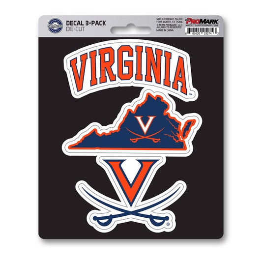 Virginia Cavaliers Team Decal Set